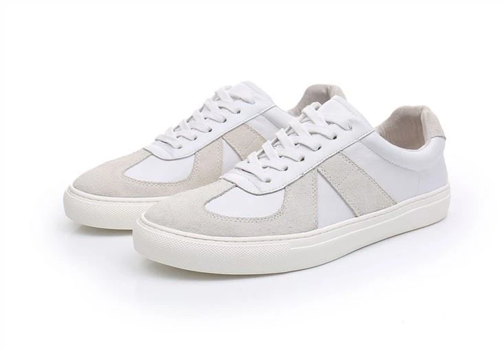Custom Private Label Stylish Suede Upper Lace Up Trainers Walking Style sneakers for men
